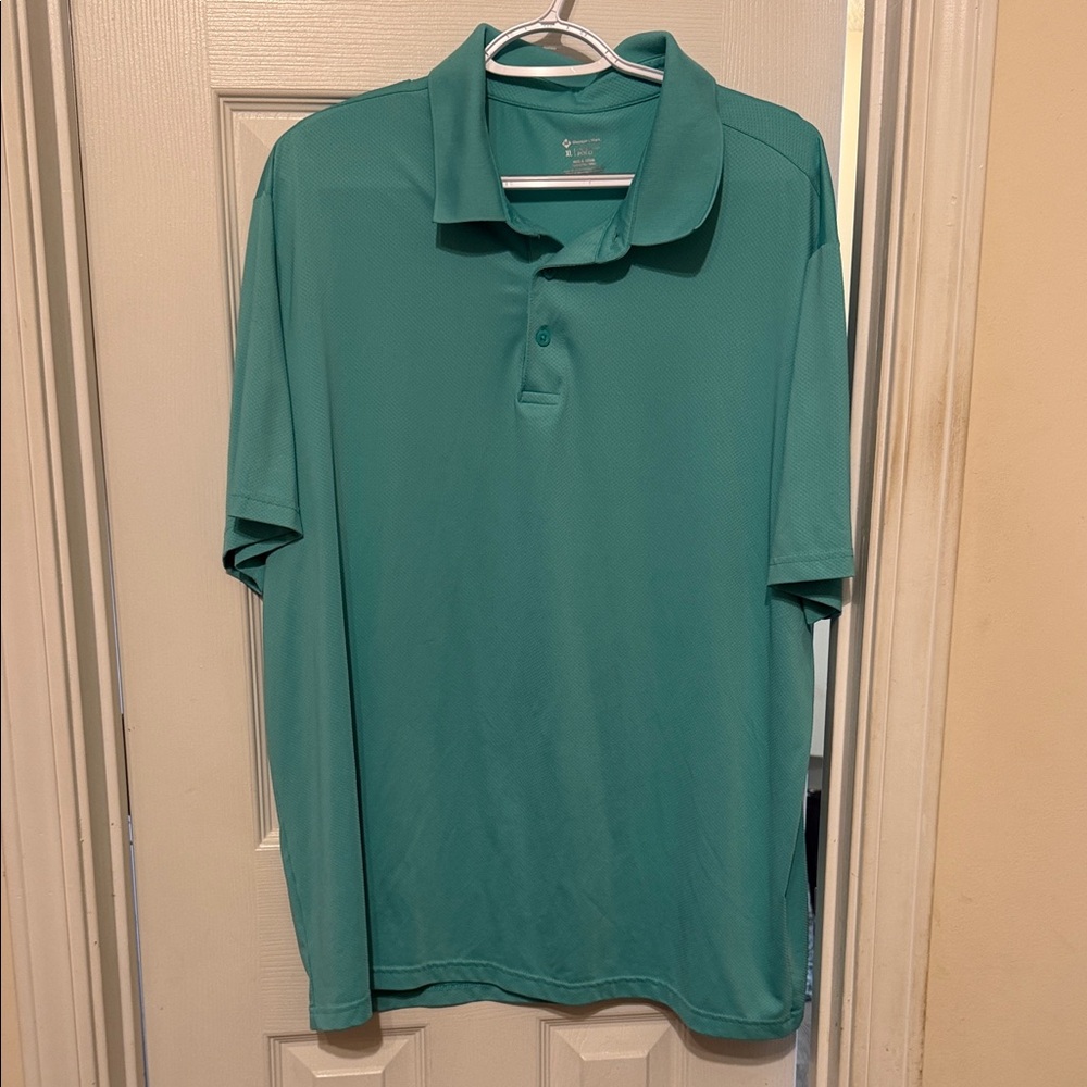 Classic Teal Polo Shirt for Men